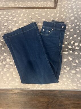 SPANX Dark Blue Bootcut Women's Jeans